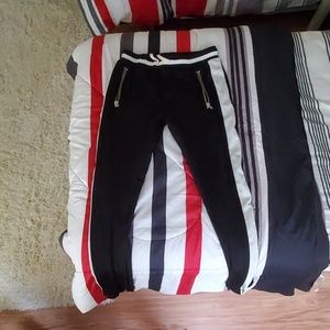 MNML Track Pants Black/White